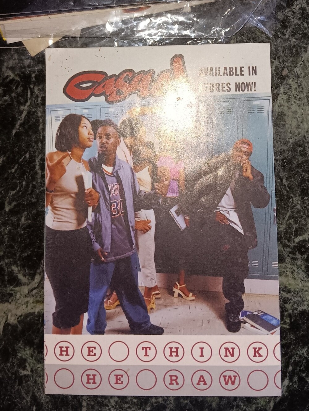 Hieroglyphics Casual Original Promo Sticker he think he raw Used